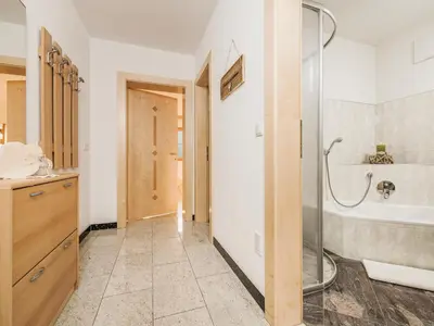 Ein Badezimmer in der Unterkunft Hanserhof