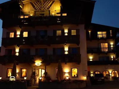 Das Gebäude in dem sich das Hotel befindet
