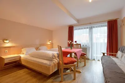 Ein Bett oder Betten in einem Zimmer der Unterkunft Gästehaus Sillaber-Gertraud Nuck