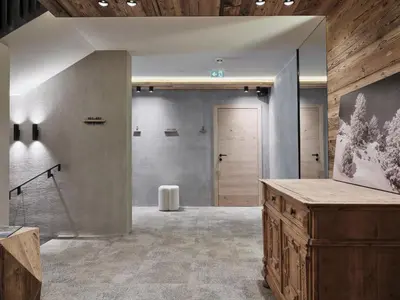 Ein Badezimmer in der Unterkunft Hotel Garni Pinzgau, Fabian Hüttl