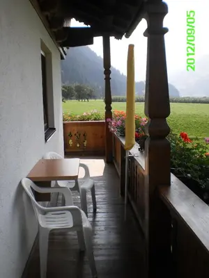 Ein Balkon oder eine Terrasse in der Unterkunft Haus Weitenstich