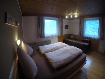 Ein Bett oder Betten in einem Zimmer der Unterkunft Haus Weitenstich