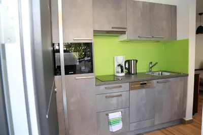 Küche/Küchenzeile in der Unterkunft Appartement Ilvy