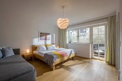 Ein Bett oder Betten in einem Zimmer der Unterkunft Haus Hager Inge