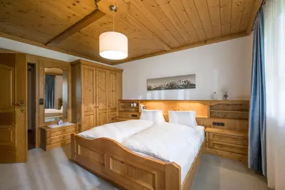 Ein Bett oder Betten in einem Zimmer der Unterkunft Haus Hager Inge