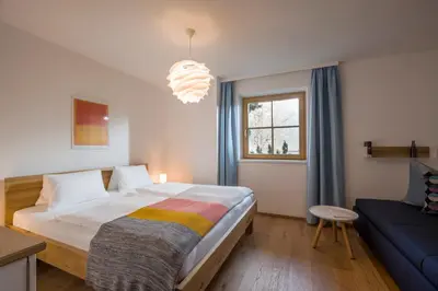 Ein Bett oder Betten in einem Zimmer der Unterkunft Haus Hager Inge