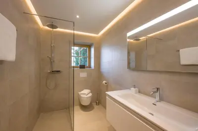 Ein Badezimmer in der Unterkunft Haus Hager Inge