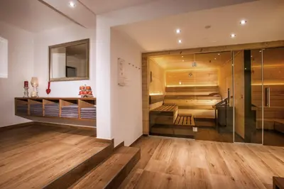 Ein Bett oder Betten in einem Zimmer der Unterkunft Ferienhaus Klocker