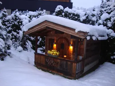 Haus Andreas im Winter