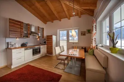 Küche/Küchenzeile in der Unterkunft Appartements Zillertal Noten