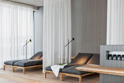 Spa und/oder Wellnesseinrichtungen in der Unterkunft Natürlich Hell. Aparthotel & Camping