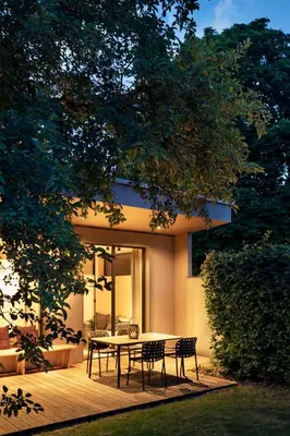 Ein Garten an der Unterkunft Natürlich Hell. Aparthotel & Camping