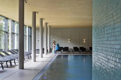 Der Swimmingpool an oder in der Nähe von Natürlich Hell. Aparthotel & Camping
