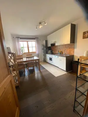 Küche/Küchenzeile in der Unterkunft Apartments Golfweg