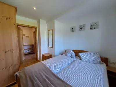 Ein Bett oder Betten in einem Zimmer der Unterkunft Apartments Golfweg