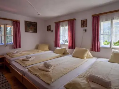 Ein Bett oder Betten in einem Zimmer der Unterkunft Holiday home in Mühlbach im Pinzgau 35597