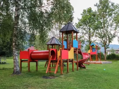 Ein Kinderspielbereich in der Unterkunft Holiday home in Mühlbach im Pinzgau 35597