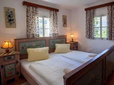 Ein Bett oder Betten in einem Zimmer der Unterkunft Holiday home in Mühlbach im Pinzgau 35597