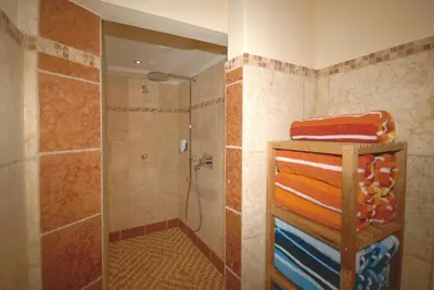 Ein Badezimmer in der Unterkunft Appartements Alpin