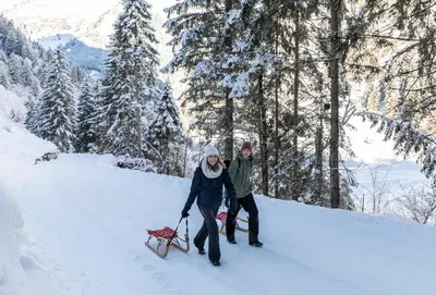 Larchergut im Winter