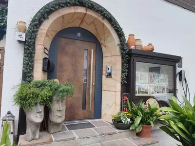 Eine Fassade oder ein Eingang zu Apartment Reiter