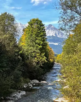 Naturlandschaft in der Nähe der Ferienwohnung