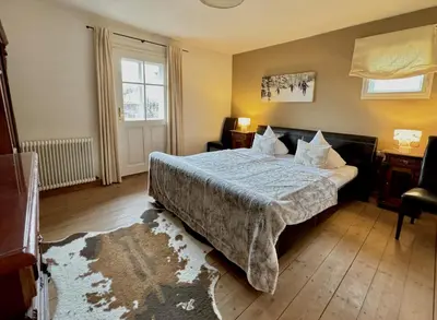 Ein Bett oder Betten in einem Zimmer der Unterkunft Kitzbühel Apartments Haus Brugger
