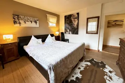 Ein Bett oder Betten in einem Zimmer der Unterkunft Kitzbühel Apartments Haus Brugger