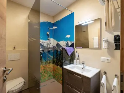 Ein Badezimmer in der Unterkunft Ferienwohnung Klocker