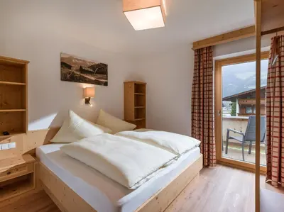 Ein Bett oder Betten in einem Zimmer der Unterkunft Appart Klocker