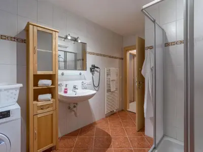 Ein Badezimmer in der Unterkunft Appart Klocker