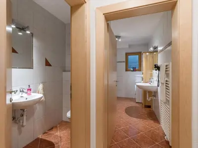 Ein Badezimmer in der Unterkunft Appart Klocker
