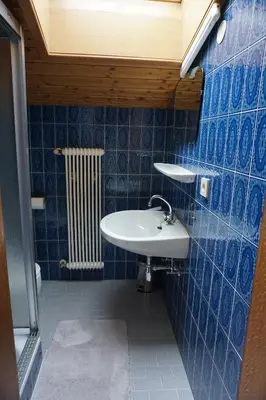 Ein Badezimmer in der Unterkunft Habachschmied Familie Gruber