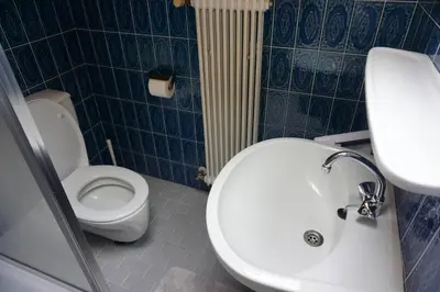 Ein Badezimmer in der Unterkunft Habachschmied Familie Gruber