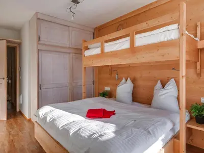 Ein Bett oder Betten in einem Zimmer der Unterkunft Apartment in Königsleiten near Zillertal Arena