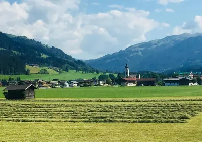 Naturlandschaft in der Nähe der Ferienwohnung