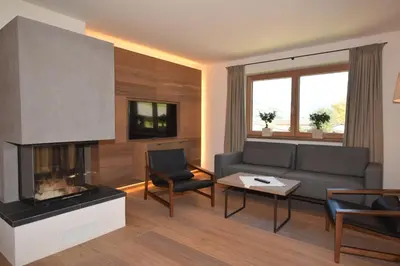 Ein Sitzbereich in der Unterkunft Apartment Brandstätter 1 & 2 by Apartment Managers
