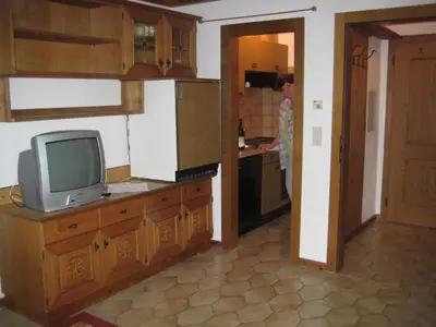Küche/Küchenzeile in der Unterkunft Apartment Hölzlbauer
