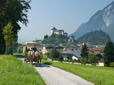 Naturlandschaft in der Nähe des Aparthotels