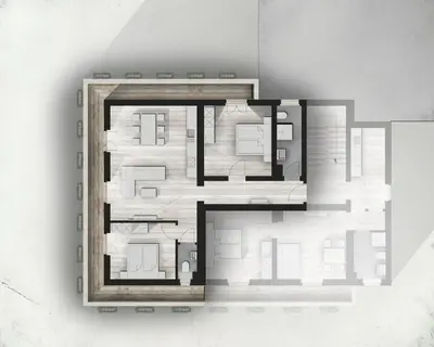 Grundriss der Unterkunft HILLSIDE Apartments Pircher