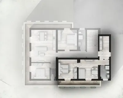 Grundriss der Unterkunft HILLSIDE Apartments Pircher
