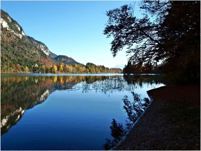 Naturlandschaft in der Nähe des Bauernhofs