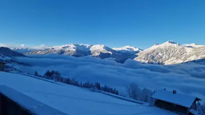 Zillertaler Sennhuette im Winter