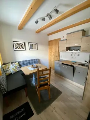 Küche/Küchenzeile in der Unterkunft AlpenApartment mit NationalparkCard