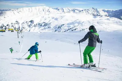 Skifahren in der Ferienwohnung oder in der Nähe