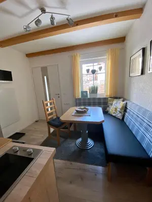 Ein Sitzbereich in der Unterkunft AlpenApartment mit NationalparkCard