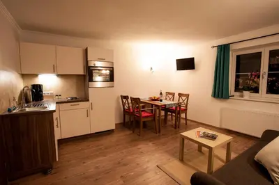 Küche/Küchenzeile in der Unterkunft Appartement Haus Pichler