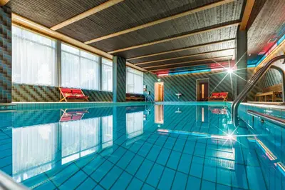 Der Swimmingpool an oder in der Nähe von Appartementhaus Talwinkel