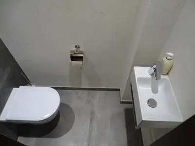 Ein Badezimmer in der Unterkunft Pension Rainer