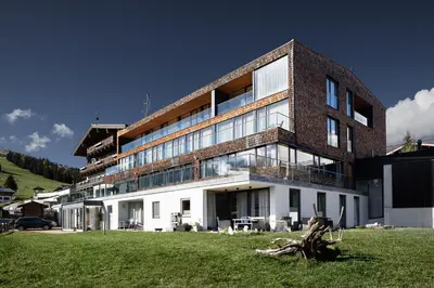 Das Gebäude in dem sich das Hotel befindet
